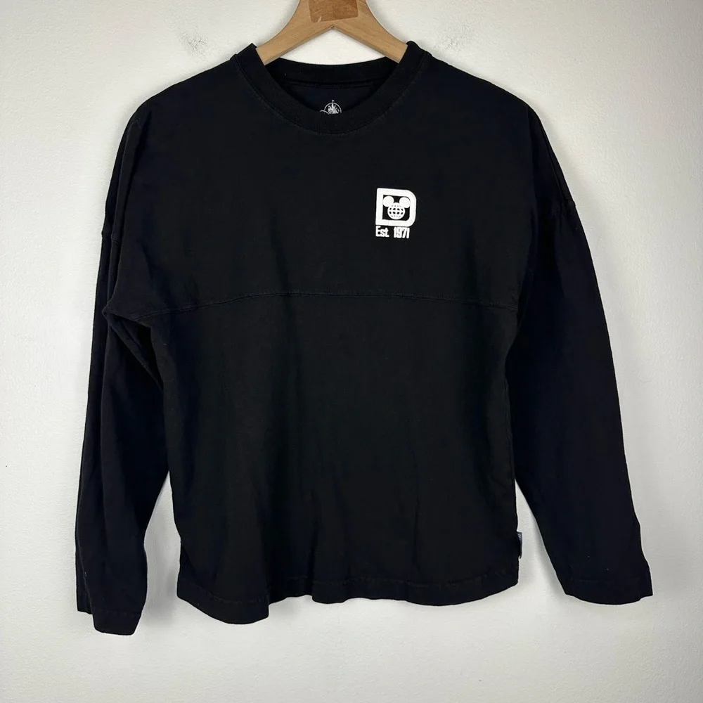Disney Parks Spirit‎ Jersey Walt Disney World Black Kid’s Unisex Pullover Sz XL